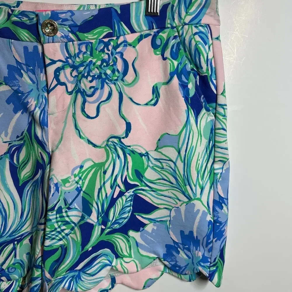 Lilly Pulitzer Darci Resort Ponte Knit Scalloped Hem 7